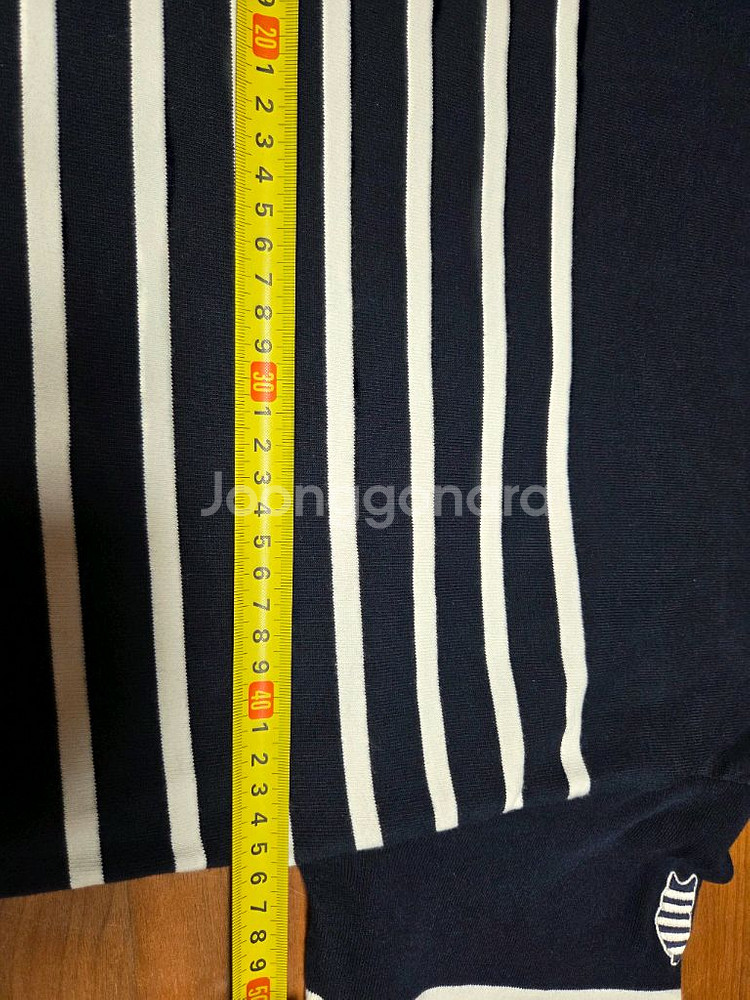 럭키슈에트 스트라이프 티셔츠--5