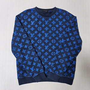 [M] 루이비통 모노그램 맨투맨 블루
