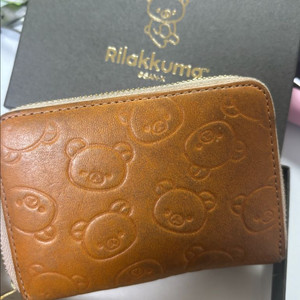 리락쿠마 스토어 한정판 가죽지갑