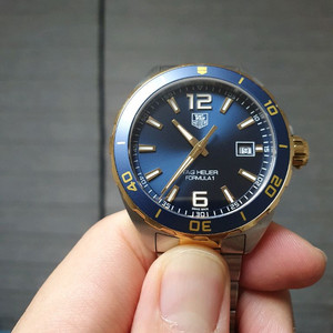 (상태 최상) 태그호이어 포뮬러1 청판 콤비 41mm