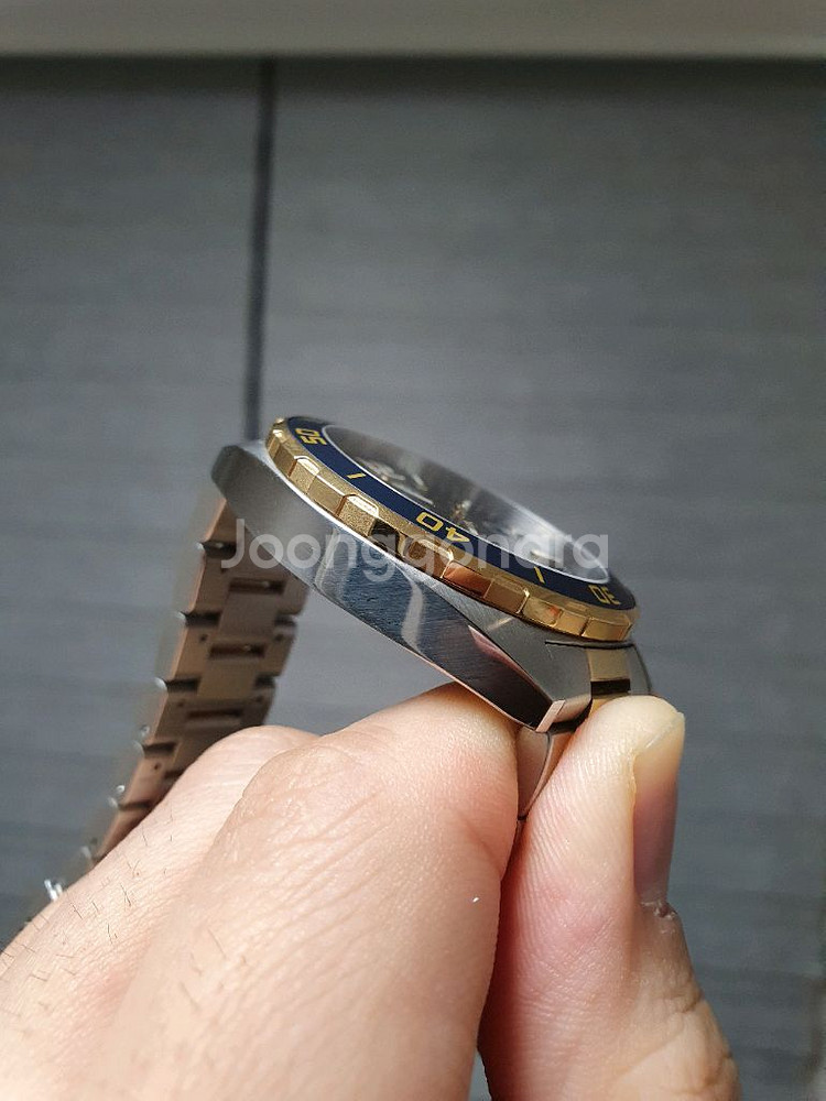 (상태 최상) 태그호이어 포뮬러1 청판 콤비 41mm--2