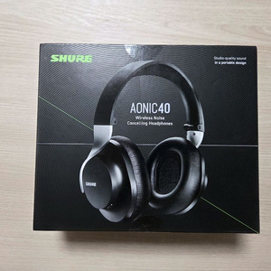 슈어 aonic 40 블랙 미개봉 팔아요
