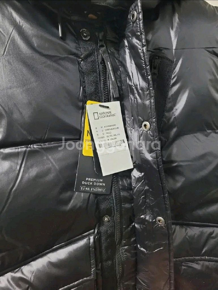 새상품)내셔널지오그래픽 유광 2중후드 패딩조끼 베스트--1
