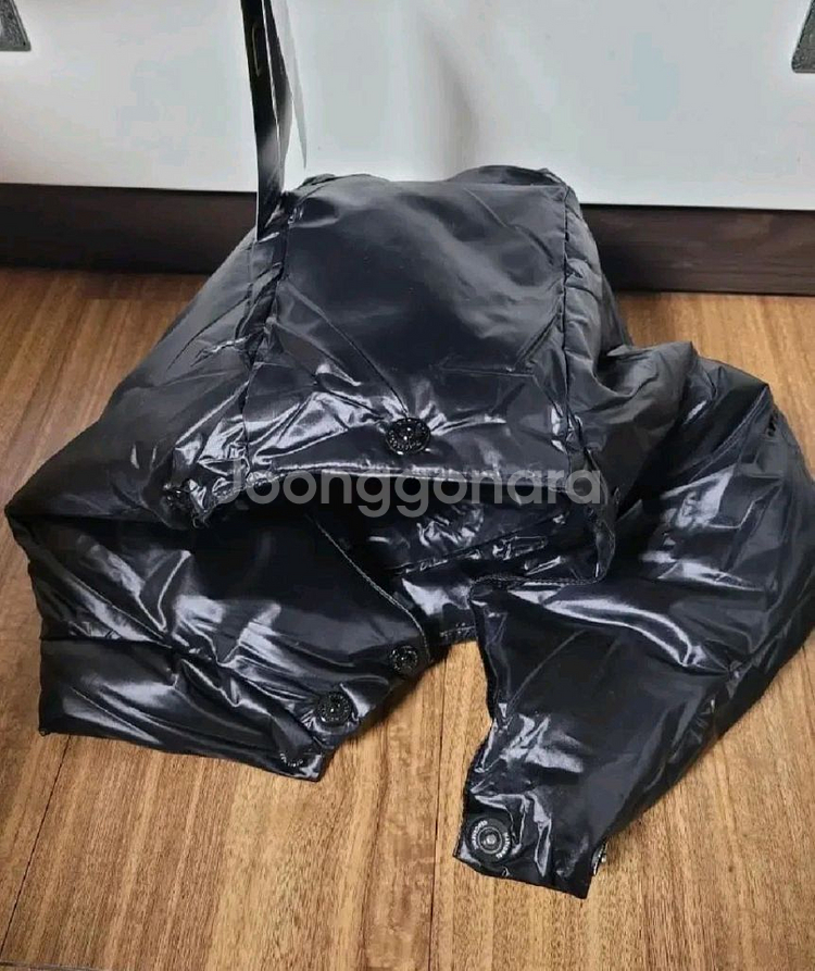 새상품)내셔널지오그래픽 유광 2중후드 패딩조끼 베스트--9