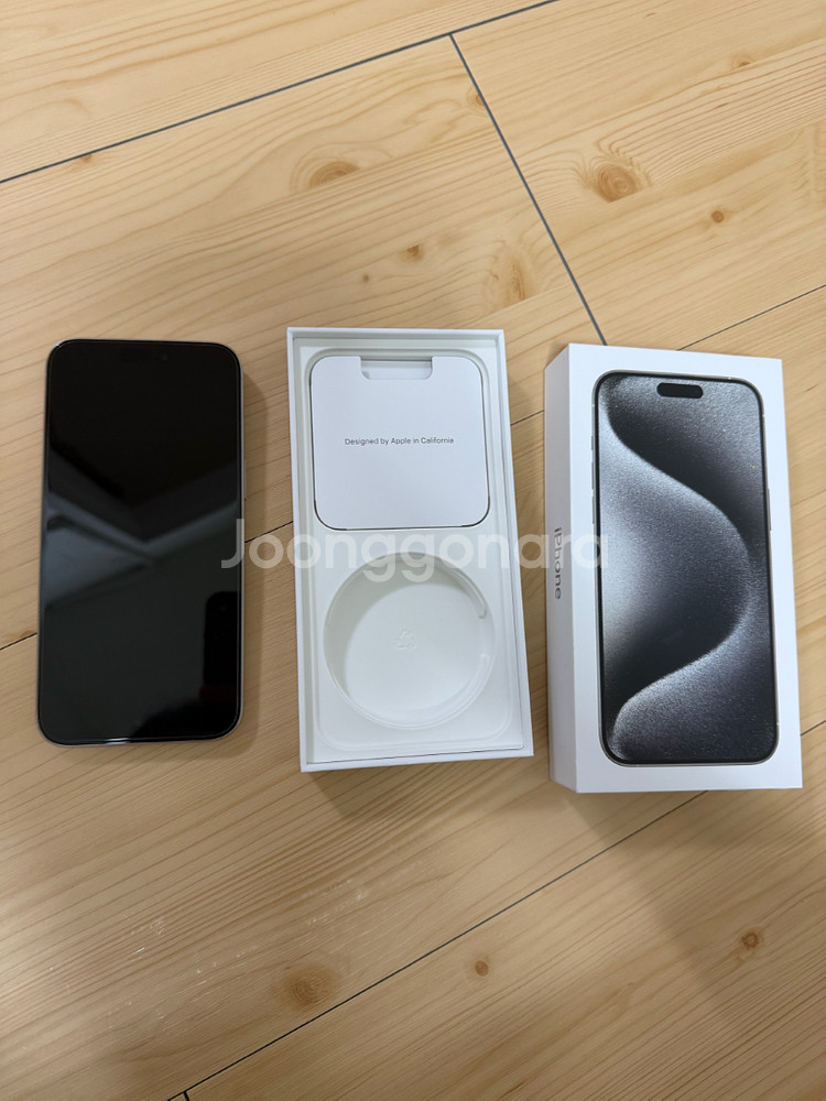 아이폰15 프로맥스 512GB 화이트 티타늄--0