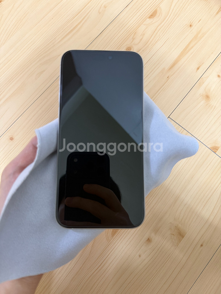 아이폰15 프로맥스 512GB 화이트 티타늄--2