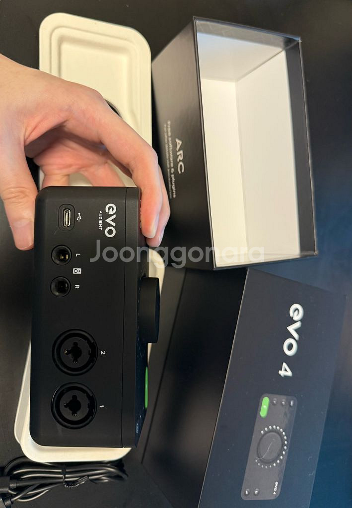 Audient evo4 오디언트 오디오 인터페이스--1