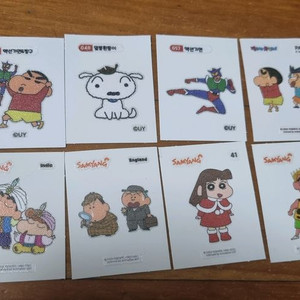 올라와 있으면 판매중인 짱구 띠부띠부씰, 우표