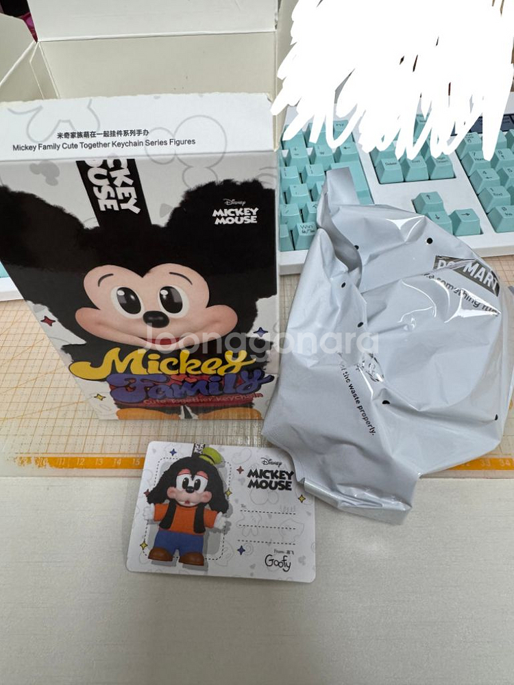 팝마트 디즈니 미키패밀리 구피 미개봉--0