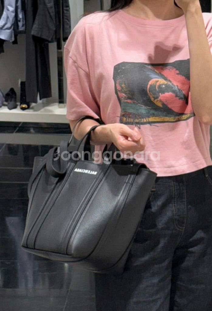 발렌시아가 에브리데이 스몰 토트백--3