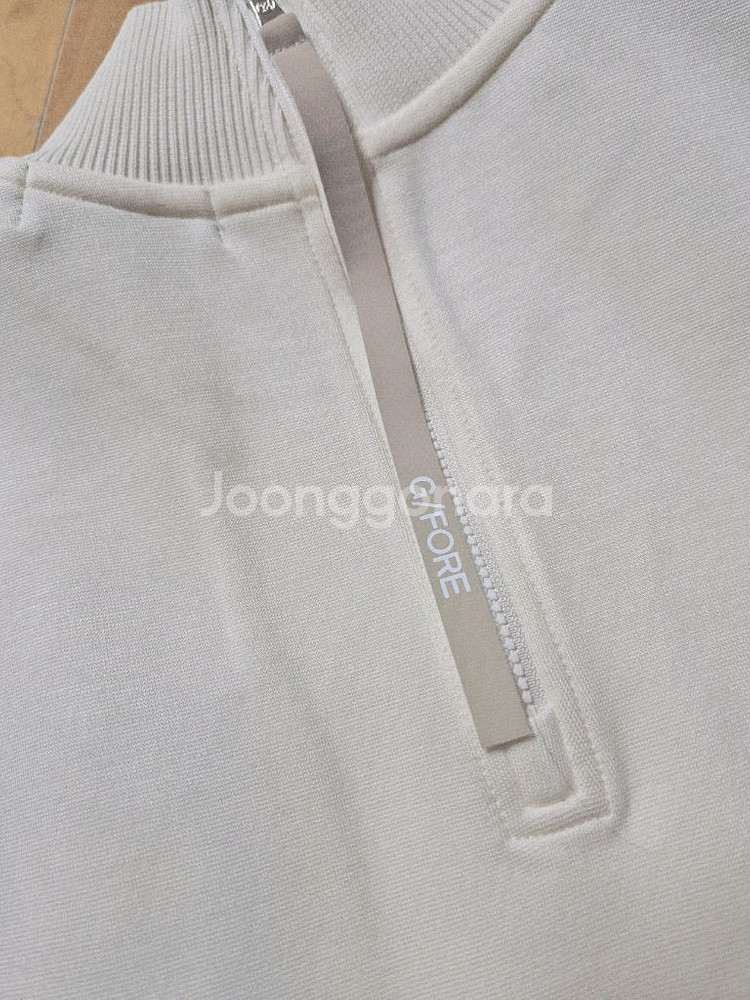 지포어 모크넥 하이넥 집업 티셔츠--2