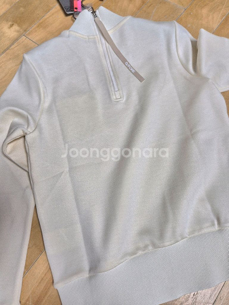 지포어 모크넥 하이넥 집업 티셔츠--3