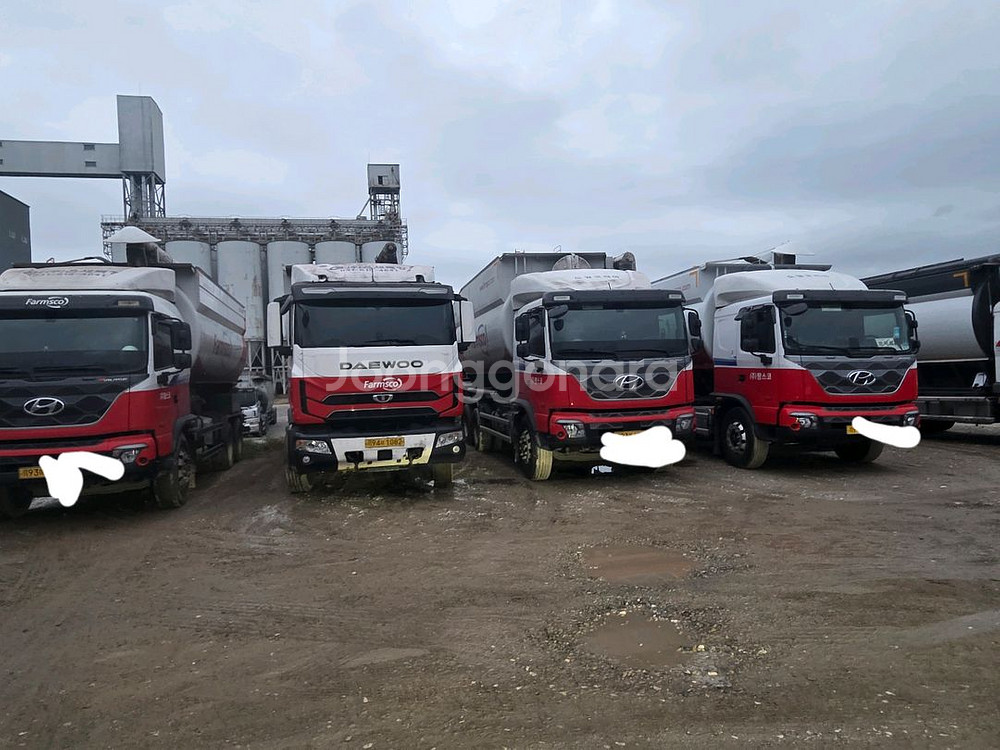 대우프리마 9.5톤 사료차--1