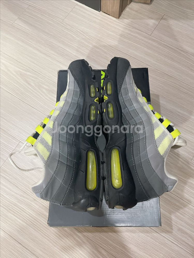 나이키 맥스95 형광 255--6