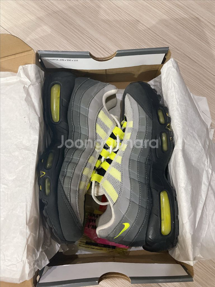 나이키 맥스95 형광 255--8