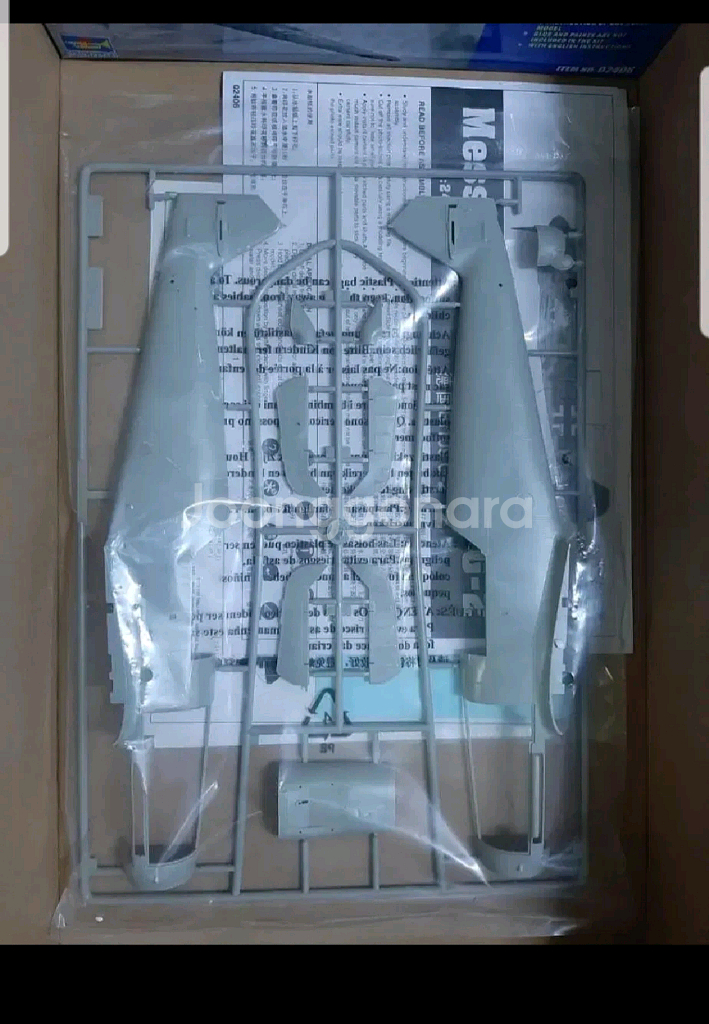 트럼페터 Bf109 G-2 1/24 스케일 프라모델--2