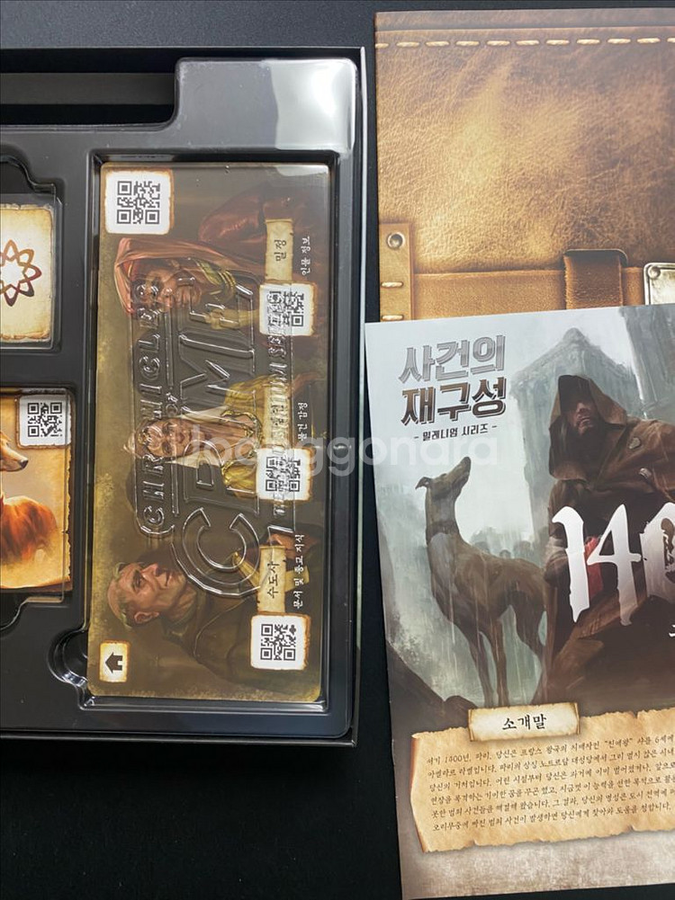 사건의 재구성, 느와르, 레드뷰, 1400 보드게임--0
