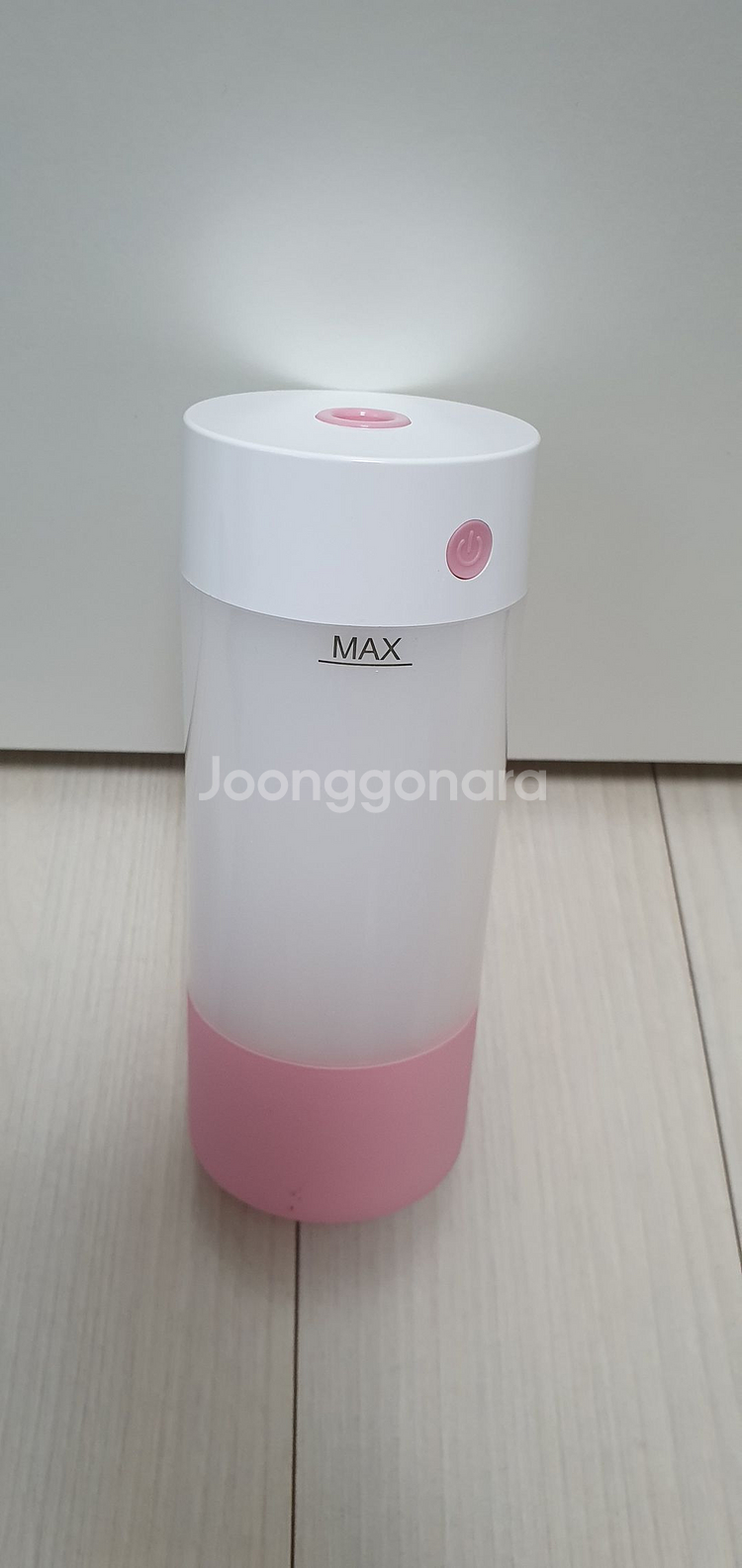 촉촉 무드등 미니가습기 판매(미사용)--3