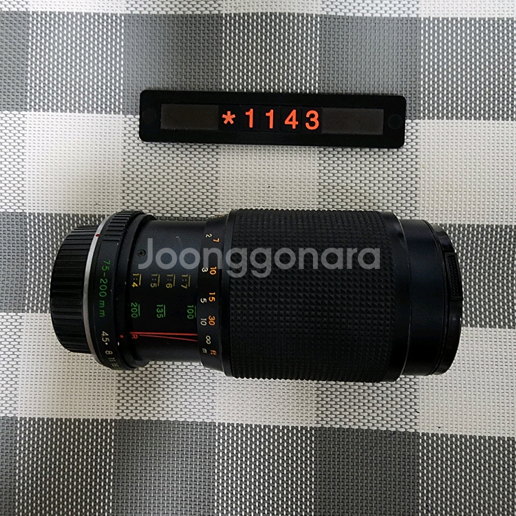 야시카 마운트 75-200mm 줌렌즈--5