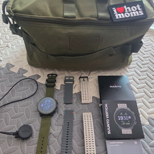 순토 버티컬 티타늄 솔라