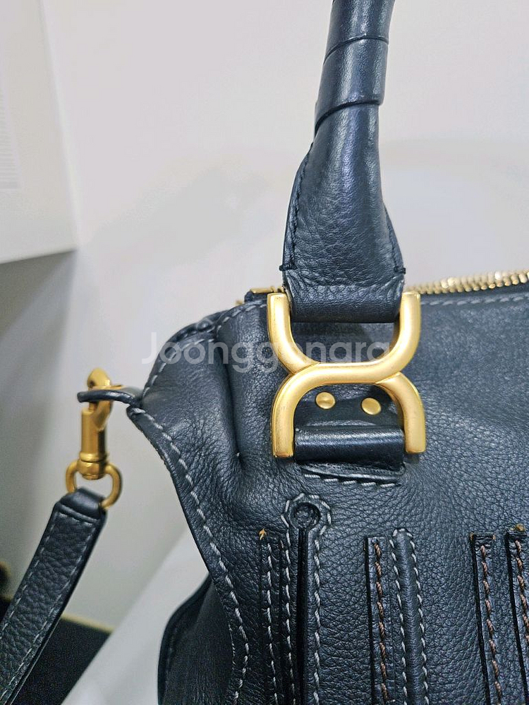 끌로에 마르씨 블랙 토트백입니다--3