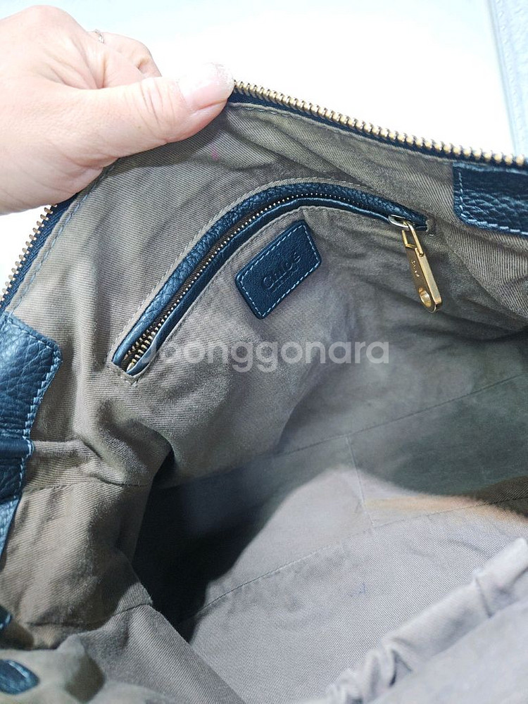 끌로에 마르씨 블랙 토트백입니다--5