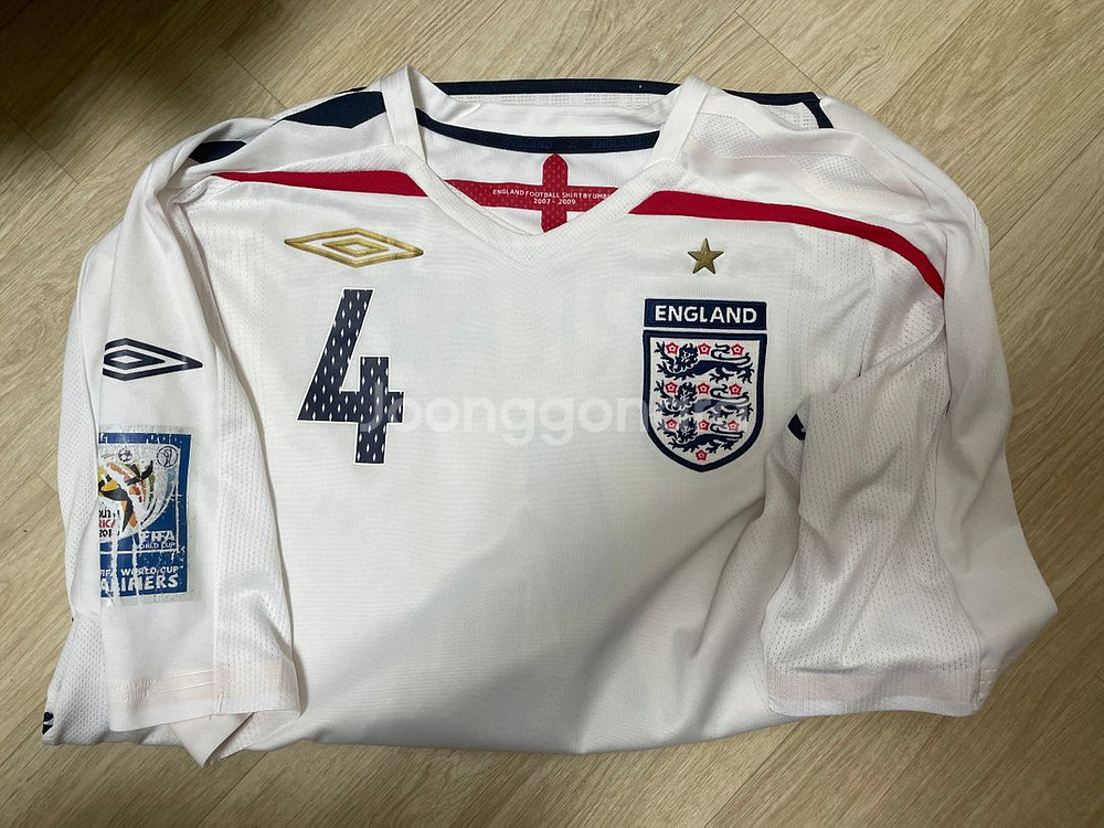 07-09 잉글랜드 국대 제라드 유니폼--0