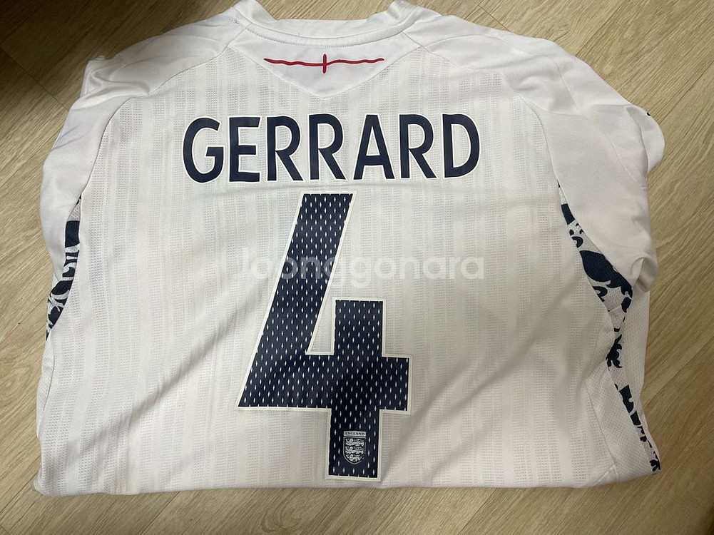 07-09 잉글랜드 국대 제라드 유니폼--1