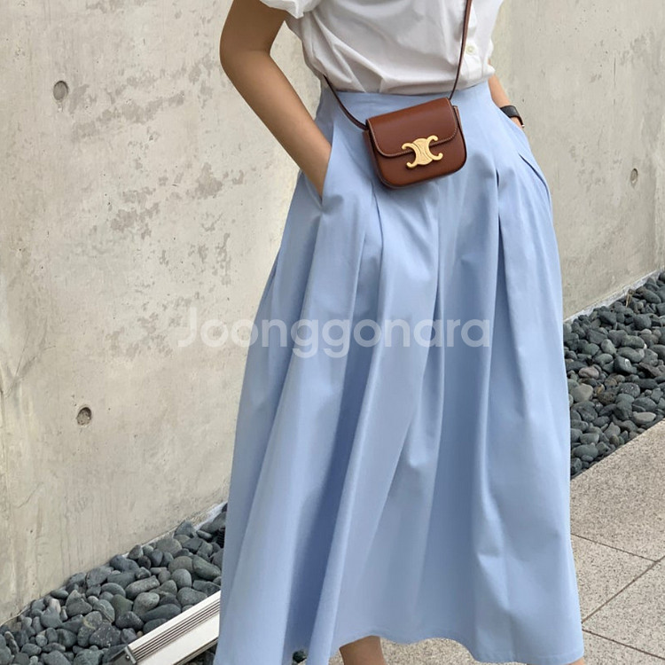 르헤(LEHYE) 알리아 플리츠스커트 55-66--1