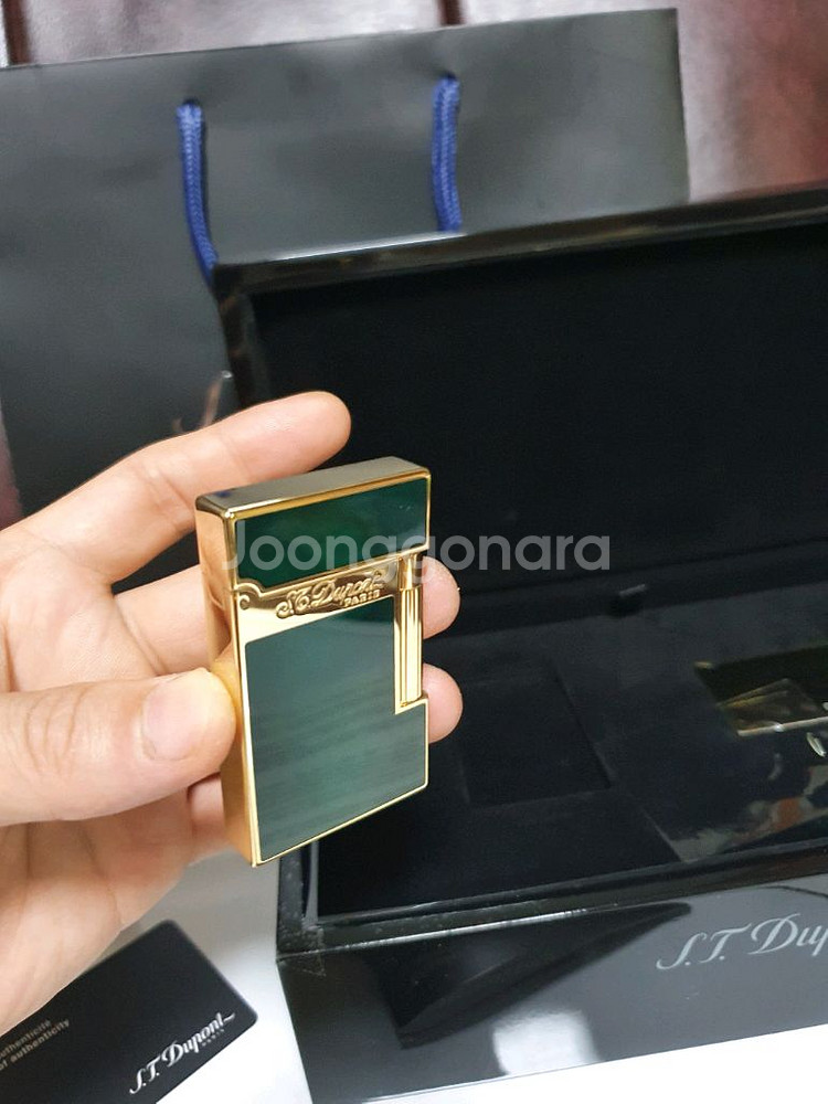 한정판 듀퐁라이터 라인2 쌍불 ca16259 아뜰리에--1