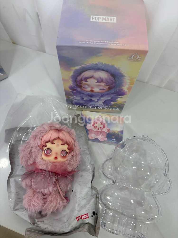 (정품)스컬판다 빛의정원 바람꽃+투명케이스--1