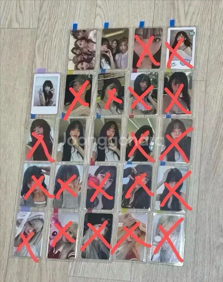 프로미스나인 이채영 포카 개별일괄--0