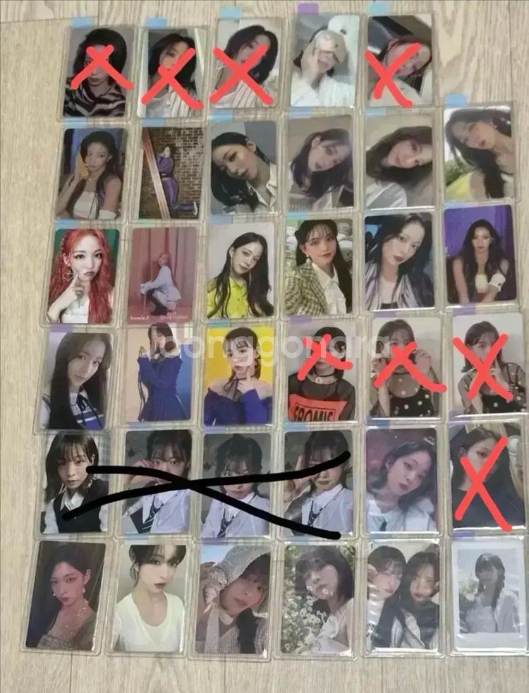 프로미스나인 이채영 포카 개별일괄--2