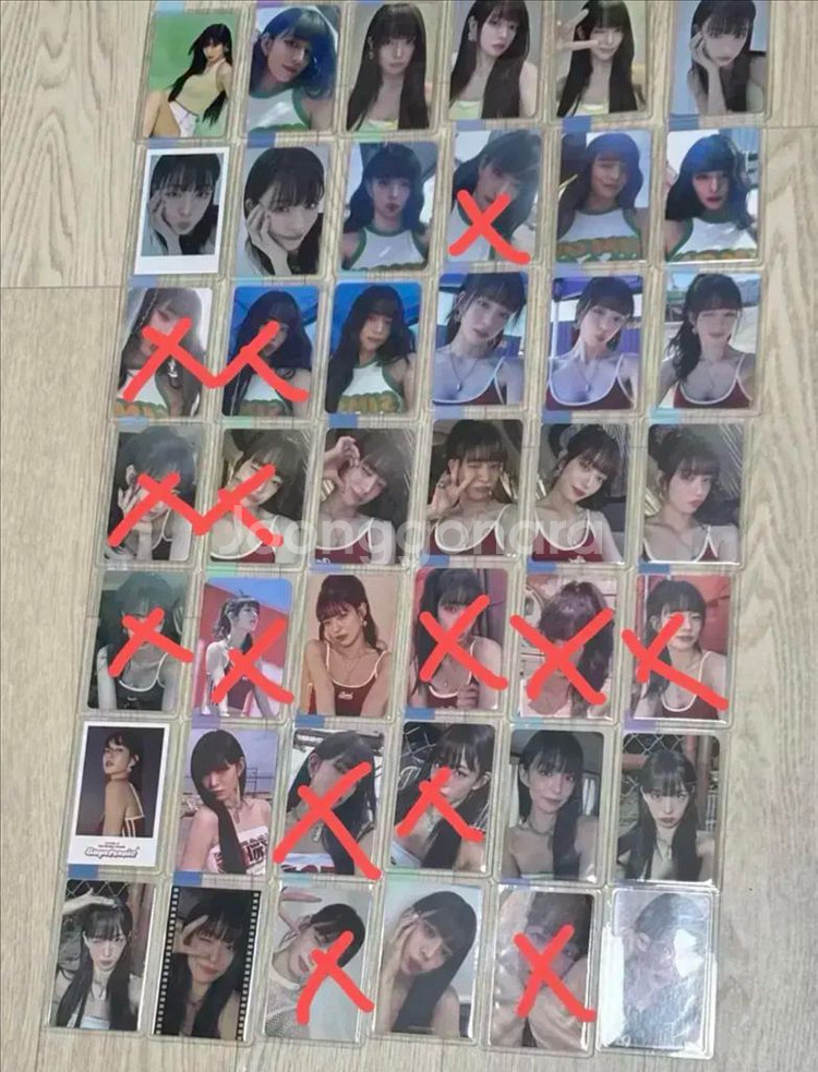 프로미스나인 이채영 포카 개별일괄--1