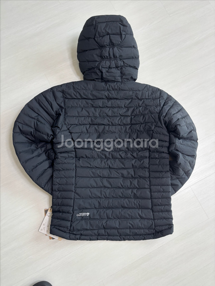Rab 경량패딩 마이크로라이트 윈드스토퍼 후디 블랙 S--2