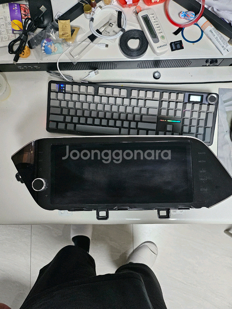 쏘타나 DN8 AVN 오디오 (자출)--1