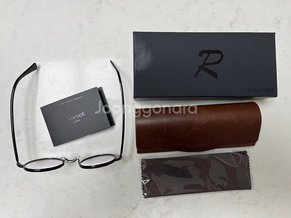 [새상품] 림락 안경 블랙 RIMROCK R-578A--2