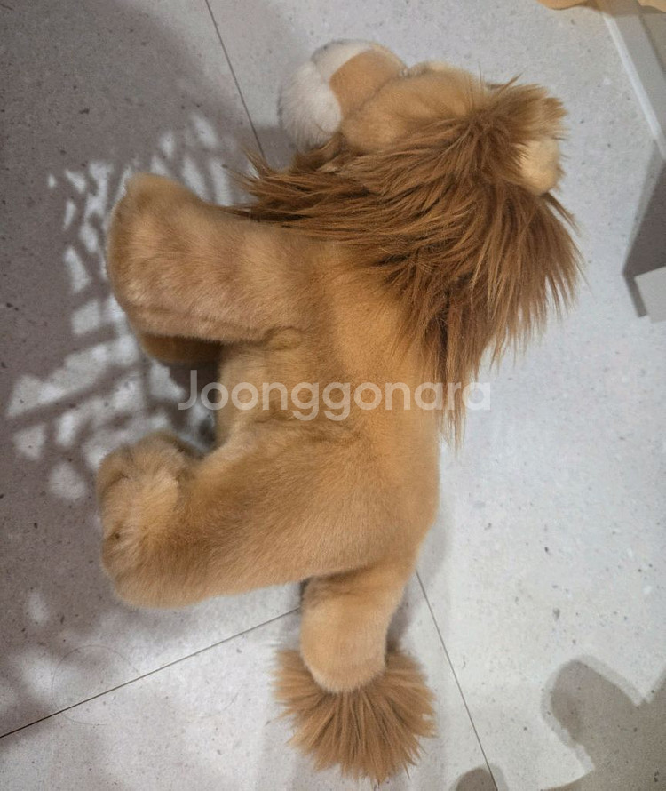 에버랜드 사파리 사자 인형--2