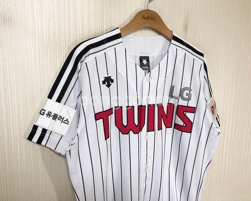 KBO 데상트 LG트윈스 어센틱 홈유니폼/져지 100--3