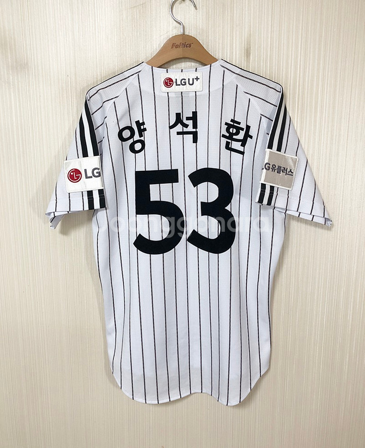 KBO 데상트 LG트윈스 어센틱 홈유니폼/져지 100--6