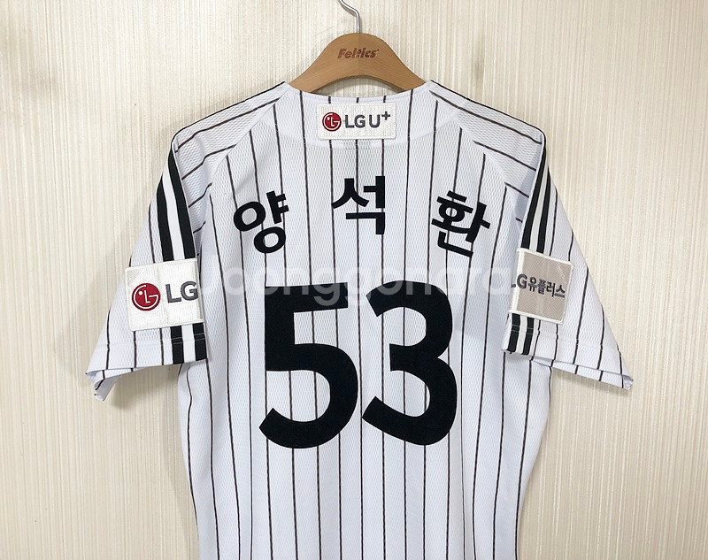 KBO 데상트 LG트윈스 어센틱 홈유니폼/져지 100--7
