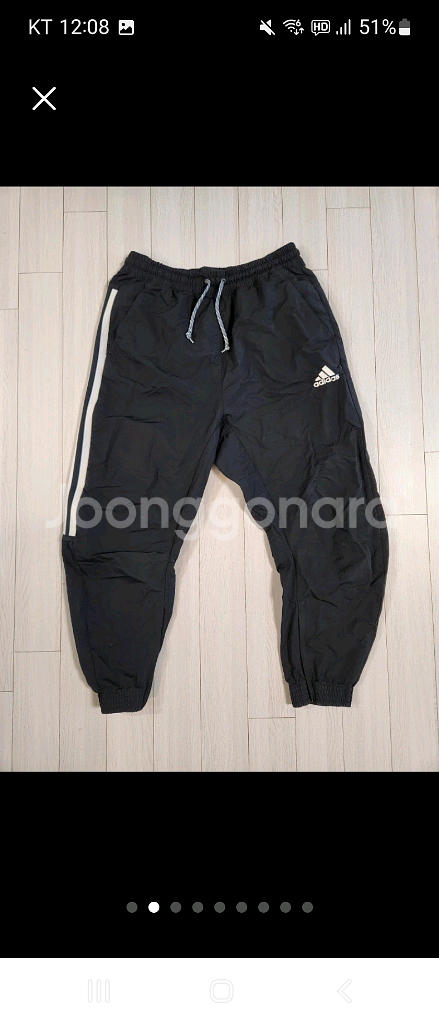 아디다스 3s 테이프 우븐 팬츠 GM5751 사이즈XL--1