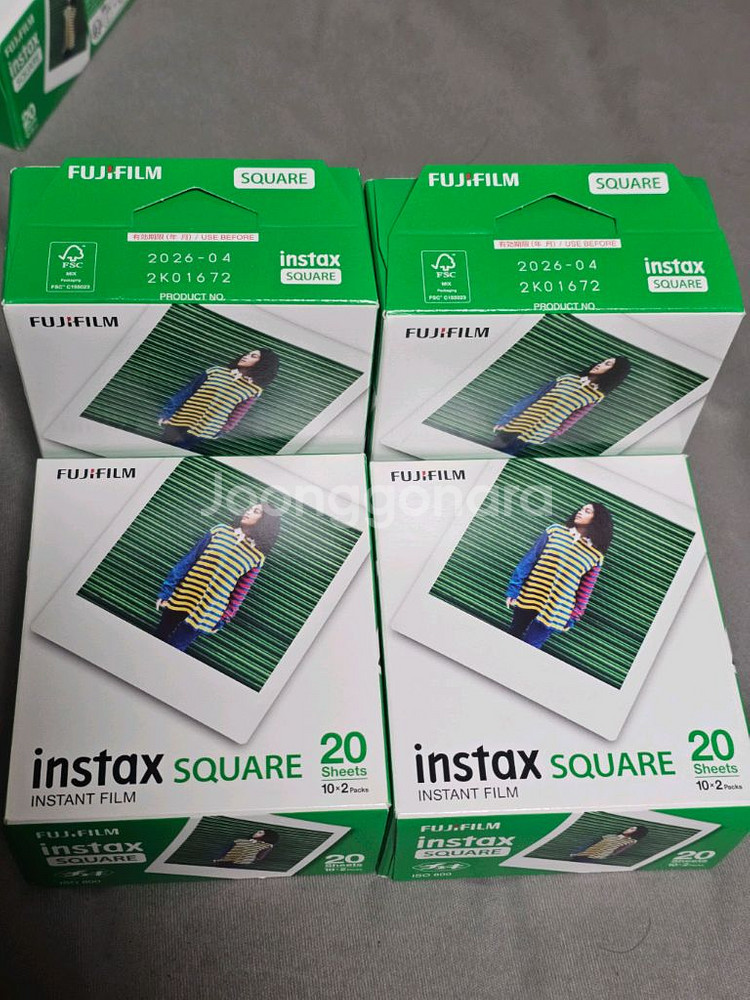 인스탁스 스퀘어 필름--0