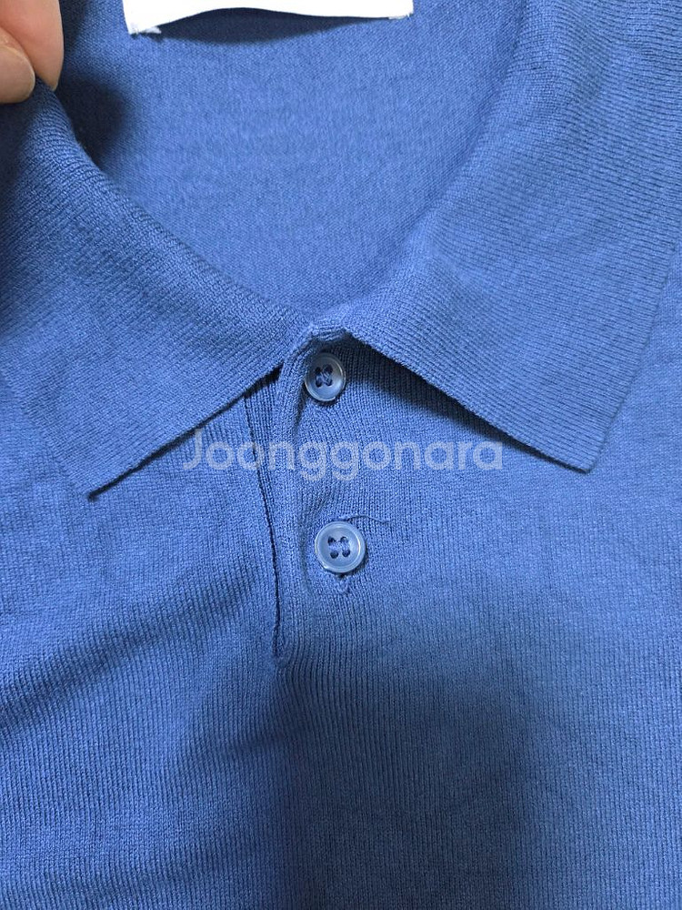 에잇세컨즈 니트(진한블루색) XL--2