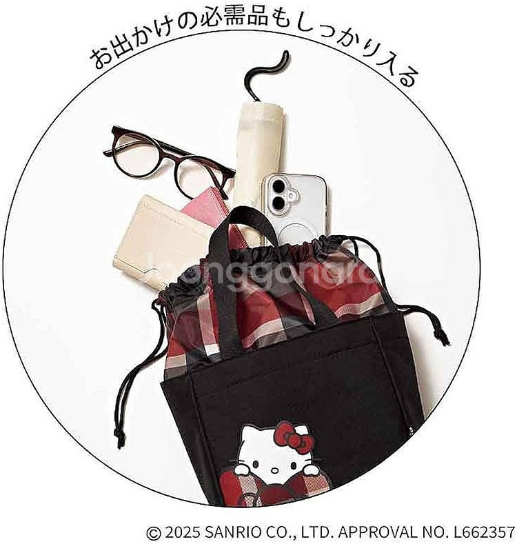 BLUE LABEL CRESTBRIDGE헬로키티 토트백--2