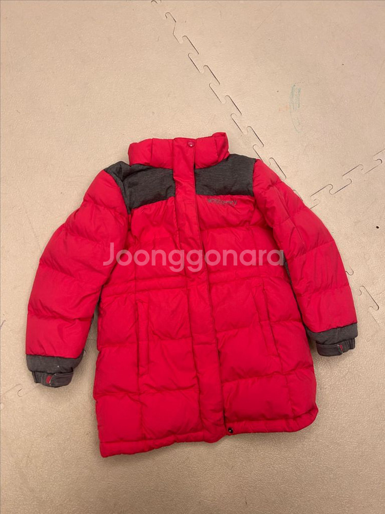디스커버리 키즈 여아 덕다운 패딩점퍼 120--0