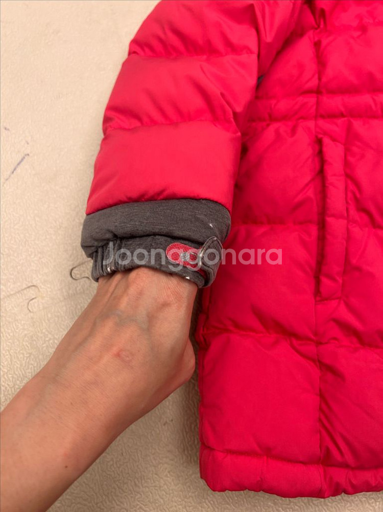 디스커버리 키즈 여아 덕다운 패딩점퍼 120--3