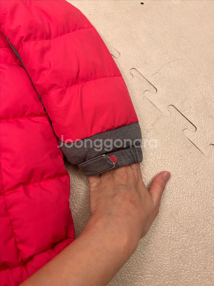 디스커버리 키즈 여아 덕다운 패딩점퍼 120--5