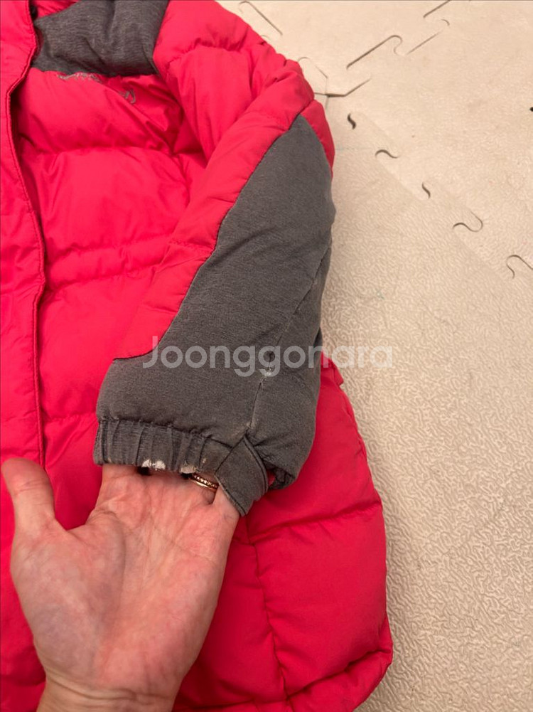 디스커버리 키즈 여아 덕다운 패딩점퍼 120--6