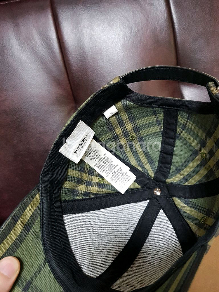 한정판 버버리 볼캡 모자 풀세트 m사이즈--3